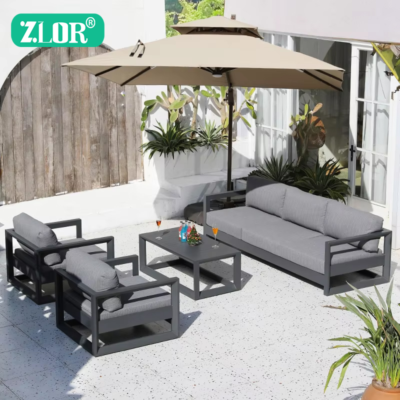 Luxury Aluminum Outdoor Sofa S - Outdoor Furniture Luxury ulasan dan harga
