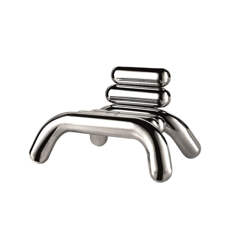 Stainless steel chair light lu - Outdoor Furniture Metal Chairs ulasan dan harga