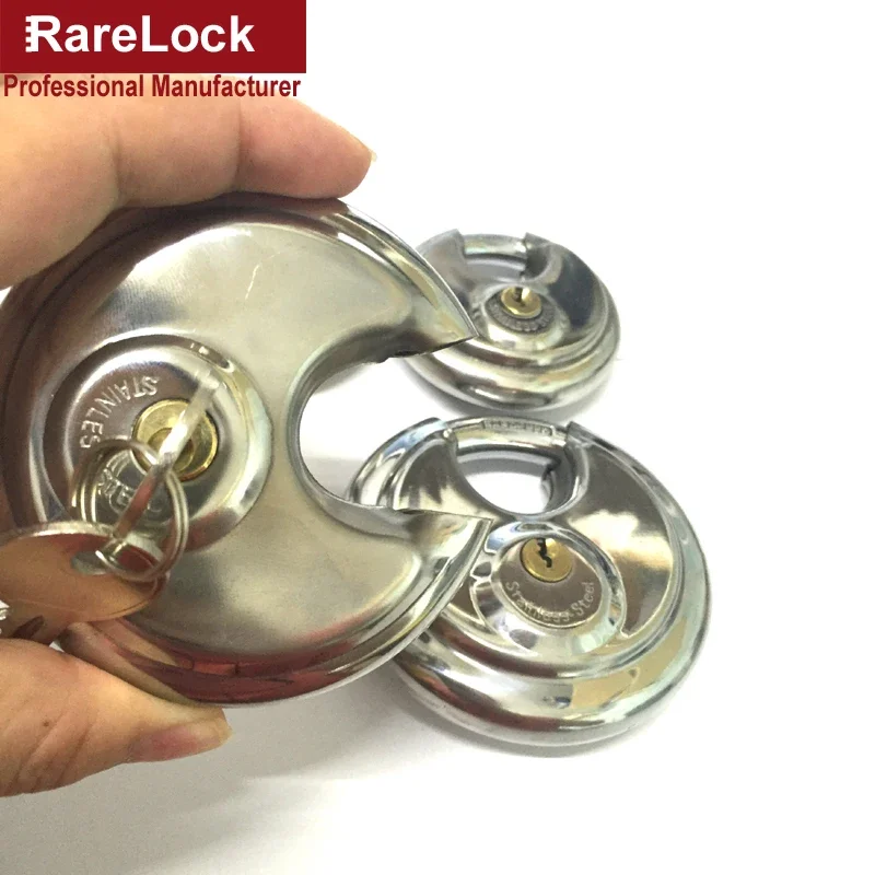 Circle Steel Padlock with 2 Ke - Outdoor Furniture Diy ulasan dan harga