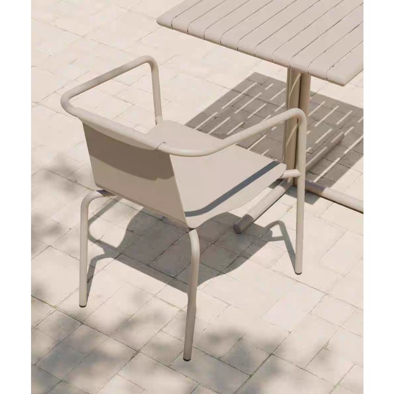 Scandinavian Patio Set Long Ta - Outdoor Furniture Metal Chairs ulasan dan harga