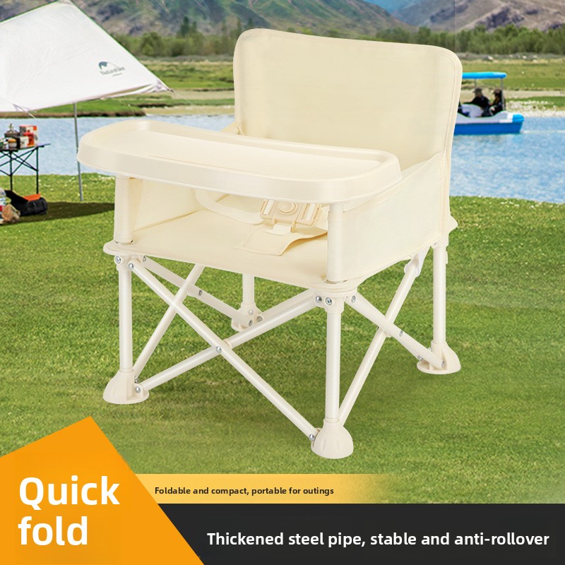 Foldable Backrest Baby Dining  - Outdoor Furniture Metal Chairs ulasan dan harga